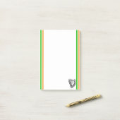 アイルランド人のストライプな旗 ポストイット (デスク上)