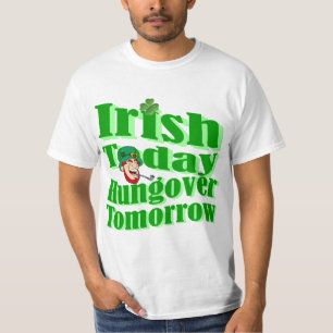 アイルランド人のセントパトリックのおもしろいな日 Tシャツ