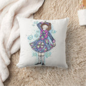 アイルランド人のダンスの枕はカスタマイズことができます クッション (ブランケット)