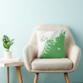 アイルランド人のダンスの"Ghillieの女の子"の装飾用クッション-緑 クッション (椅子)