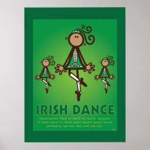 アイルランド人のダンスポスター ポスター