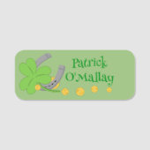 アイルランド人の名札のクテイの幸運 名札 (正面)