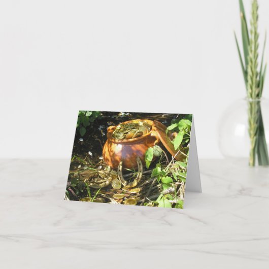 アイルランド人の幸運よ！ カード (正面)