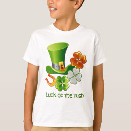 アイルランド人の幸運。セント・パトリック・デイTシャツ Tシャツ