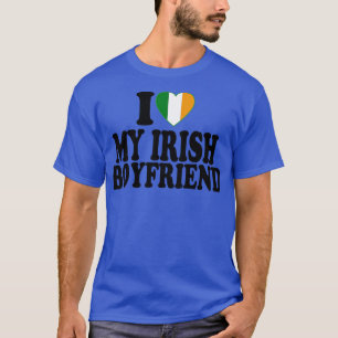アイルランド人の彼氏が大好き Tシャツ