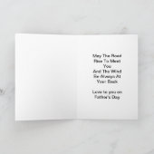 アイルランド人の父の日 カード (内部)