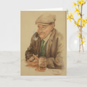 アイルランド人の父の日 カード (黄色い花)