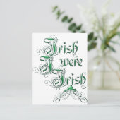 アイルランド人の私 ポストカード (スタンド正面)