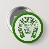 アイルランド人の運がいつも君と共に運が尽きるか 缶バッジ (正面&裏面)