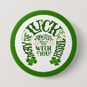 アイルランド人の運がいつも君と共に運が尽きるか 缶バッジ (正面)