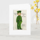 アイルランド人の運 カード (黄色い花)