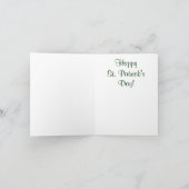 アイルランド人の運-カード カード (内部)