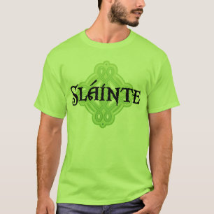 アイルランド人のSlainteワイシャツ Tシャツ