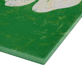 アイルランド人のSt patricks dayのシャムロックのデザイン カッティングボード (角)