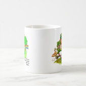 アイルランド人は裕福で首都はダブリン コーヒーマグカップ (中央)