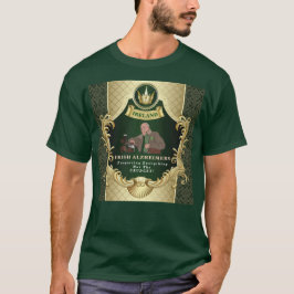 アイルランド人アルツハイマー病ユーモアセントパディギャングスタTシャツ Tシャツ