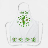 アイルランド人シェフのエプロンの個人用語 エプロン (正面)