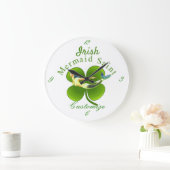アイルランド人魚姫サンサンダーコーブ ラージ壁時計 (ホーム)