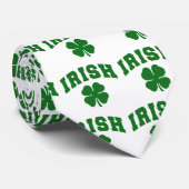 アイルランド人4の葉のクローバーのタイ ネクタイ (ロール)