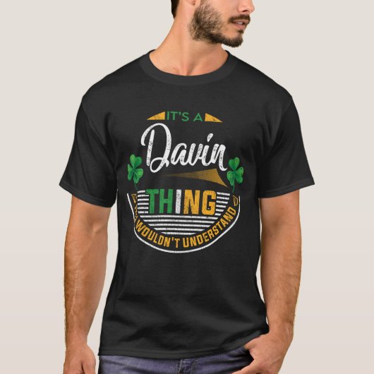 アイルランド人 - それはダヴィンのもの Tシャツ (正面)