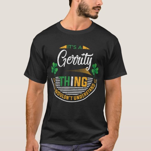 アイルランド人 - それはGerrityのもの Tシャツ (正面)
