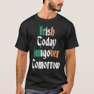 アイルランド今日st patrickの日パディーグリーン1 tシャツ