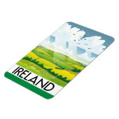 アイルランド休暇旅行はがき マグネット (左側)