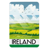 アイルランド休暇旅行はがき マグネット (縦)