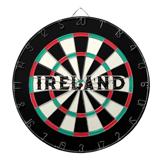 アイルランド伝統のクラシカルなデザイン ダーツボード (正面)