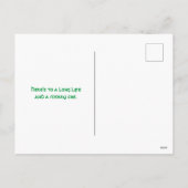 アイルランド伝統伝統的:聖パトリック司教 シーズンポストカード (裏面)