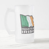 アイルランド公式飲み会 フロストグラスビールジョッキ (左)
