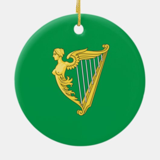 アイルランド共和主義の旗 セラミックオーナメント (裏面)