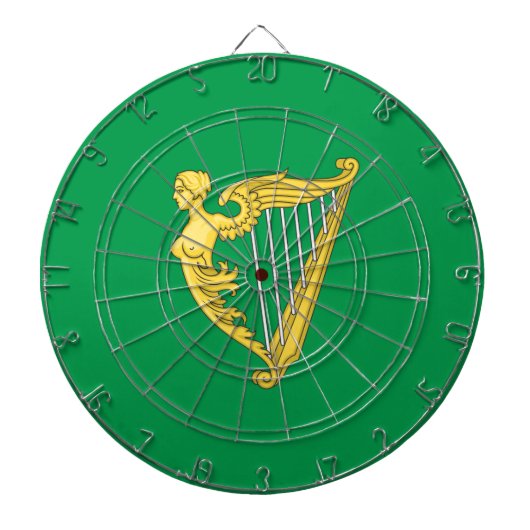 アイルランド共和主義の旗 ダーツボード (正面)