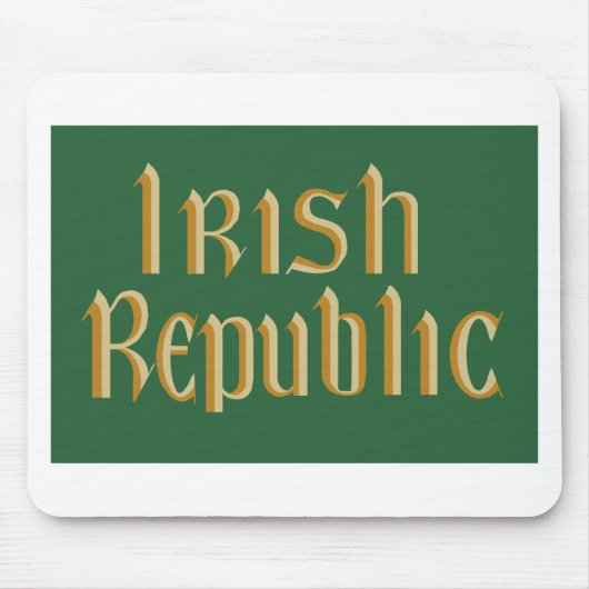 アイルランド共和国の旗 マウスパッド (正面)