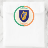 アイルランド共和国の遺産エンブレム ラウンドシール (バッグ)