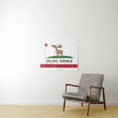 アイルランド共和国アイリッシュエルク国旗の巨鹿 タペストリー (インサイチュ(横))