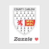 アイルランド共和国カロー郡の紋章 シール (シート)