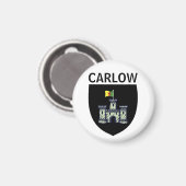 アイルランド共和国カーロウの紋章（町） マグネット (正面/裏面)