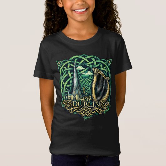 アイルランド共和国ダブリン Tシャツ (正面)