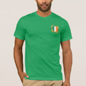 アイルランド共和国国旗シールド Tシャツ (正面)