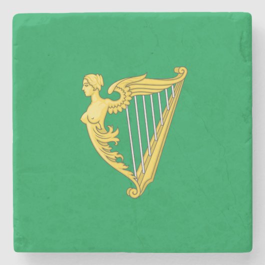アイルランド共和国国旗 ストーンコースター (正面)