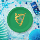 アイルランド共和国国旗 ペーパープレート (パーティー)