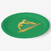 アイルランド共和国国旗 ペーパープレート (アングル)