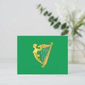 アイルランド共和国国旗 ポストカード (スタンド正面)