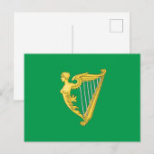 アイルランド共和国国旗 ポストカード (正面/裏面)