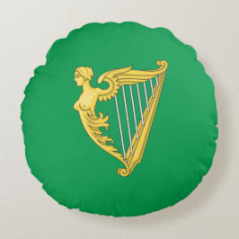 アイルランド共和国国旗 ラウンドクッション