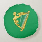 アイルランド共和国国旗 ラウンドクッション (裏面)