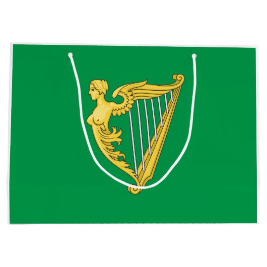 アイルランド共和国国旗 ラージペーパーバッグ (裏面)