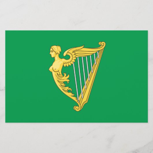 アイルランド共和国国旗 便箋 (正面)