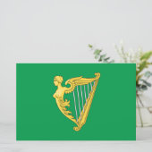 アイルランド共和国国旗 便箋 (スタンド正面)